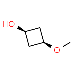 cis-3-methoxycyclobutan-1-ol Structure