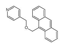 4-(anthracen-9-ylmethoxymethyl)pyridine Structure