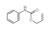 prop-2-enyl N-phenylcarbamate结构式