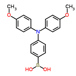 Boronic acid, B-[4-[bis(4-methoxyphenyl)amino]phenyl]- structure