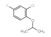 2-CHLORO-4-FLUORO-1-ISOPROPOXYBENZENE Structure