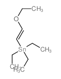 2-ethoxyethenyl-triethyl-stannane结构式