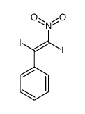 (1,2-diiodo-2-nitroethenyl)benzene结构式