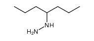 (1-propyl-butyl)-hydrazine Structure