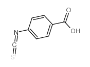 Benzoic acid,4-isothiocyanato- Structure