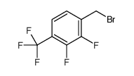 2,3-DIFLUORO-4-(TRIFLUOROMETHYL)BENZYL BROMID结构式