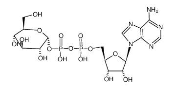 ADP α-D-glucoside结构式