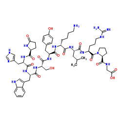 (D-Lys6)-LHRH (free acid) acetate salt结构式