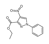 ethyl 4-nitro-1-phenylpyrazole-3-carboxylate Structure