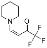 1,1,1-TRIFLUORO-4-PIPERIDIN-1-YL-BUT-3-EN-2-ONE结构式