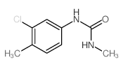 Urea,N-(3-chloro-4-methylphenyl)-N'-methyl- structure