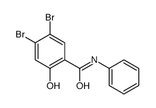 4,5-dibromosalicylanilide structure