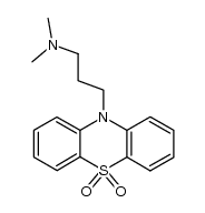 [3-(5,5-dioxo-5H-5λ6-phenothiazin-10-yl)-propyl]-dimethyl-amine Structure
