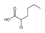 2-chlorohexanoic acid结构式