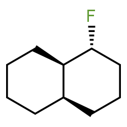 Naphthalene, 1-fluorodecahydro-, (1R,4aR,8aR)-rel- (9CI)结构式