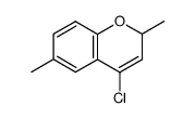 4-chloro-2,6-dimethylchromene Structure