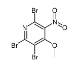 2,3,6-Tribromo-4-methoxy-5-nitropyridine Structure