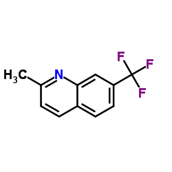 2-Methyl-7-(trifluoromethyl)quinoline structure