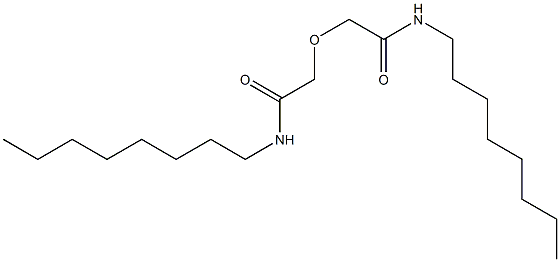 2,2'-oxybis(N-octylacetamide) Structure