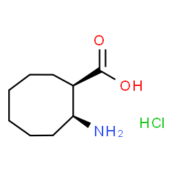CIS-2-AMINO-1-CYCLOOCTANECARBOXYLIC ACI& Structure