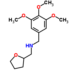 (TETRAHYDRO-FURAN-2-YLMETHYL)-(3,4,5-TRIMETHOXY-BENZYL)-AMINE Structure