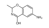 6-amino-2-methyl-2,3-dihydro-1,3-benzoxazin-4-one结构式