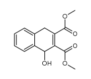 dimethyl 1-hydroxy-1,4-dihydronaphthalene-2,3-dicarboxylate Structure