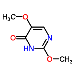 2,5-二甲氧基-4-羟基嘧啶结构式