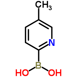 5-Methyl-2-pyridineboronic acid Structure