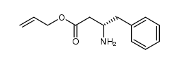 allyl (S)-3-amino-4-phenylbutanoate Structure
