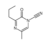 1(2H)-Pyrazinecarbonitrile,5-methyl-2-oxo-3-propyl-(9CI) picture