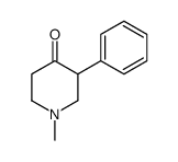 1-methyl-3-phenylpiperidin-4-one Structure