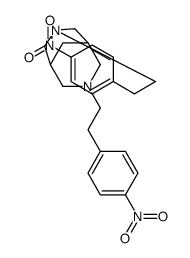 3,7-bis[2-(4-nitrophenyl)ethyl]-3,7-diazabicyclo[3.3.1]nonane结构式