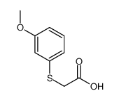 2-((3-Methoxyphenyl)thio)acetic acid Structure