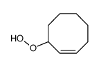 3-hydroperoxycyclooctene Structure