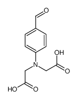 2-[N-(carboxymethyl)-4-formylanilino]acetic acid结构式