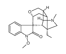 1-methoxy-18,19-dihydro-gelsemine结构式