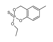 2-ethoxy-6-methyl-2-sulfanylidene-4H-1,3,2λ5-benzodioxaphosphinine Structure