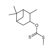 dithiocarbonic acid S-methyl ester-O-pinan-3-yl ester Structure