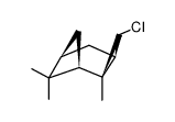 2,3-exo-chloromethano-2,6,6-trimethyl-bicyclo(3.1.1)heptane结构式