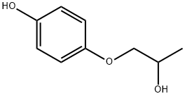 4-(2-羟基丙氧基)苯酚结构式