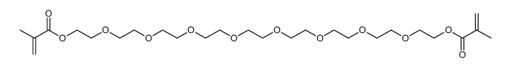 nonaethylene glycol dimethacrylate Structure