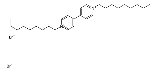 1-nonyl-4-(1-nonylpyridin-1-ium-4-yl)pyridin-1-ium,dibromide Structure