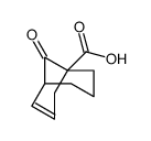 9-oxobicyclo[3.3.1]non-2-ene-5-carboxylic acid Structure