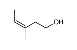cis-3-methylpent-3-en-1-ol Structure