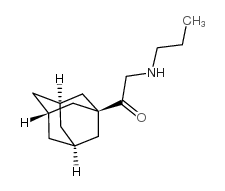 1-(1-ADAMANTYL)-2-(PROPYLAMINO)ETHANONE结构式