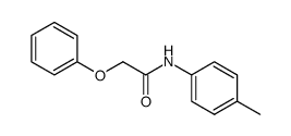 3-phenoxy, N-(4-methylphenyl)acetamide Structure