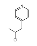 Pyridine, 4-(2-chloropropyl)- (9CI)结构式