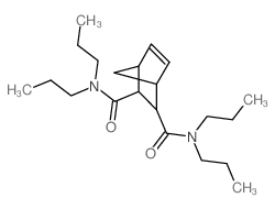 N,N,N,N-tetrapropylbicyclo[2.2.1]hept-2-ene-5,6-dicarboxamide结构式