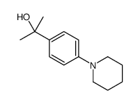 2-(4-piperidin-1-ylphenyl)propan-2-ol Structure